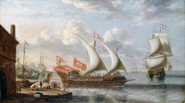 A Galley Of Malta by A Castro Lorenzo