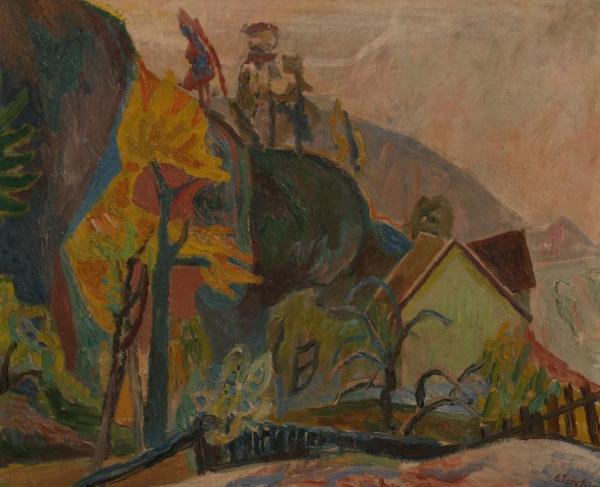 Aage Storstein Autumn Morning In Trollbogen, Holmsbu