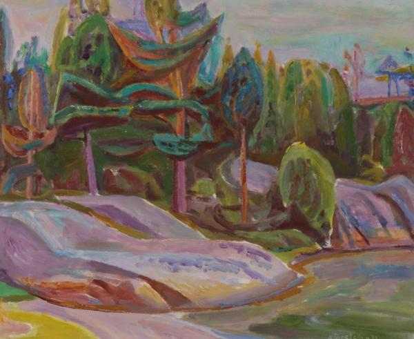 Aage Storstein Beach In Ronna, Justøy