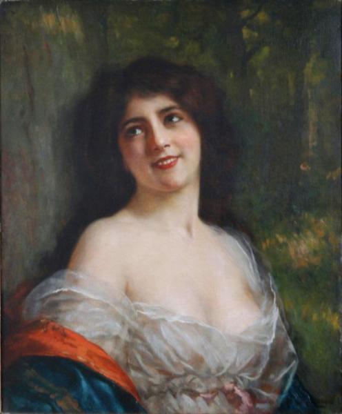 A Pretty Maiden by Abbey Altson