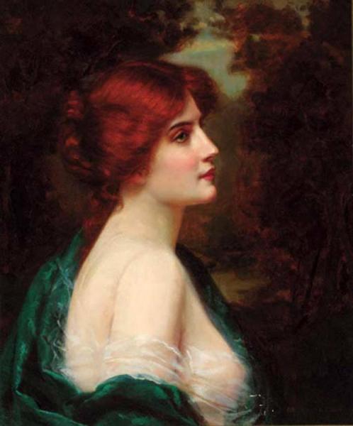 A Young Beauty by Abbey Altson Oil Painting Reproductions