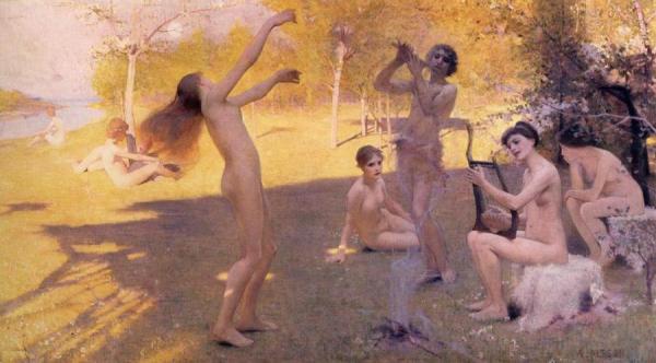 The Golden Age by Abbey Altson Oil Painting Reproductions