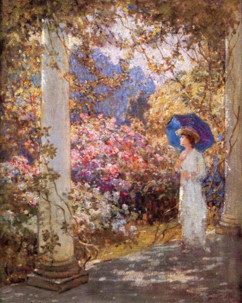 A Summer's Day by Abbott Fuller Graves Oil Painting Reproductions