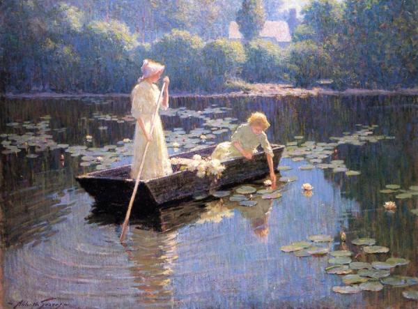 Pond Lilies by Abbott Fuller Graves