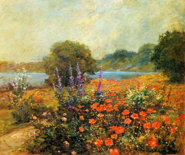Poppies by Abbott Fuller Graves Oil Painting Reproductions