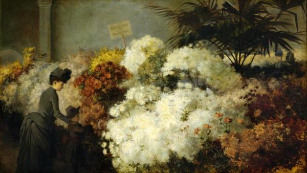 The Chrysanthemum Show by Abbott Fuller Graves