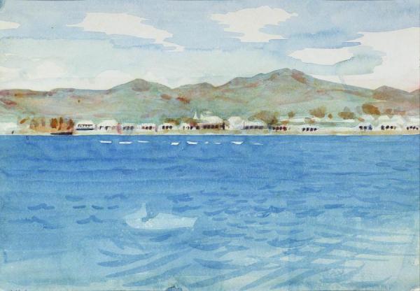 Azores by Abbott Handerson Thayer Oil Painting Reproductions