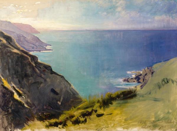 Cornish Headlands, 1898 by Abbott Handerson Thayer Oil Painting Reproductions