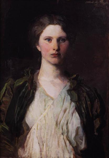 Abbott Handerson Thayer Portrait Of Bessie Price