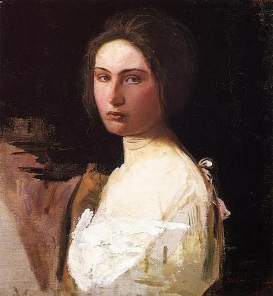 Study Of Alma Wollerman by Abbott Handerson Thayer