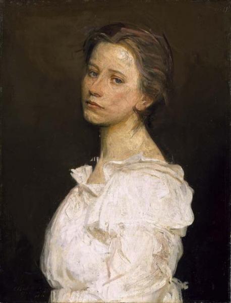 Abbott Handerson Thayer Young Woman In White