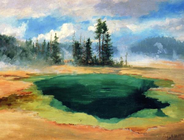 Emerald Pool by Abby Williams Hill