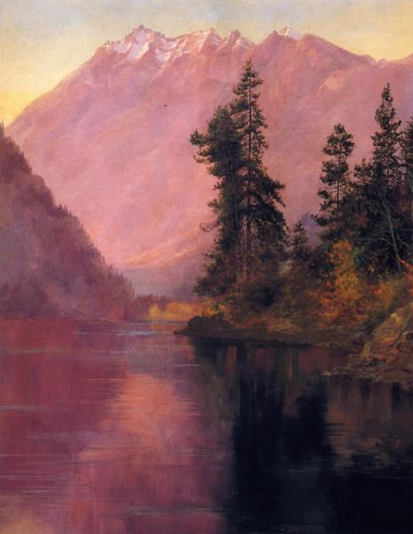 Looking Down Lake Chelan by Abby Williams Hill