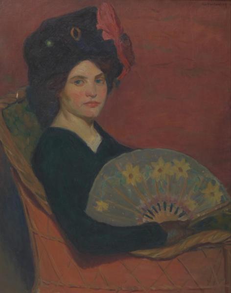 Mlle Audrey, 1910 by Abel George Warshawsky