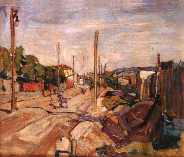 A Road by Abraham A. Manievich