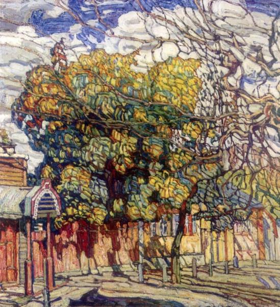 Autumn by Abraham A. Manievich