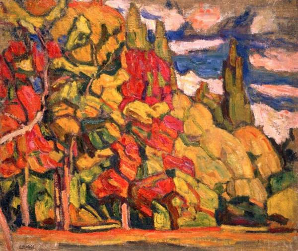 Autumn by Abraham A. Manievich