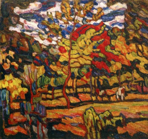 Autumn Sunshine by Abraham A. Manievich