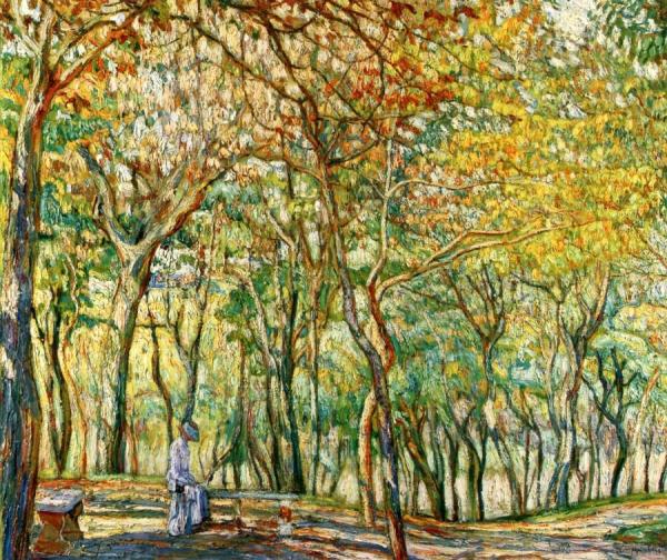 Autumn Thoughts by Abraham A. Manievich