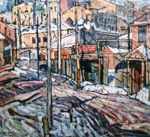 City by Abraham A. Manievich