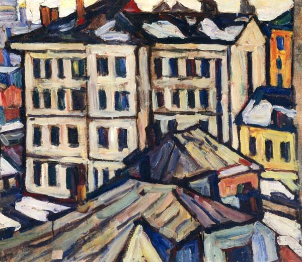 Moscow, Buildings by Abraham A. Manievich