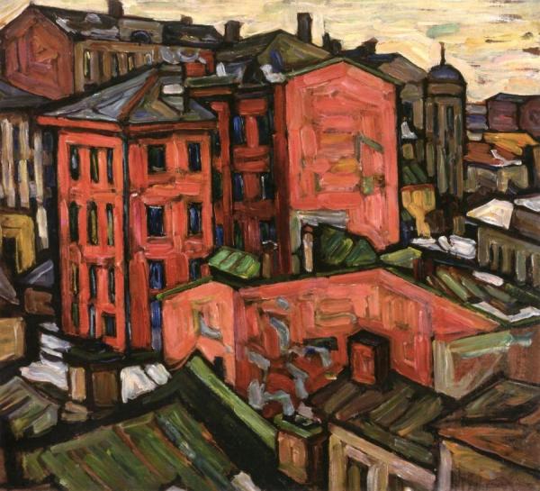 Moscow I by Abraham A. Manievich