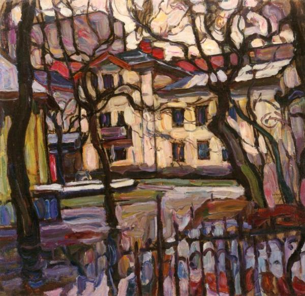 Outskirts Of Moscow by Abraham A. Manievich