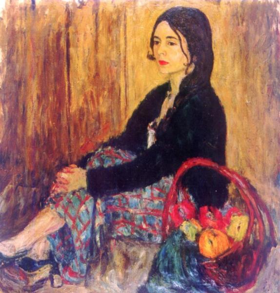 Portrait Of Lucy by Abraham A. Manievich