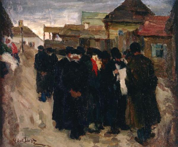 Talk Of Pogrom by Abraham A. Manievich