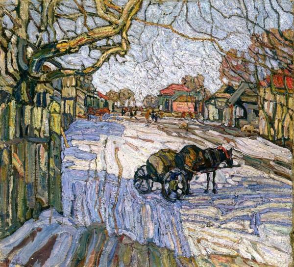 Winter by Abraham A. Manievich