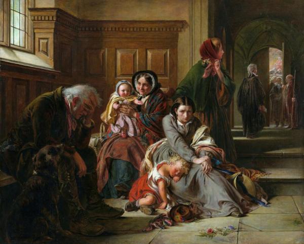 Waiting For The Verdict by Abraham Solomon