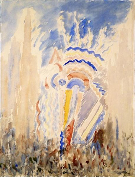 Abraham Walkowitz Times Square Abstraction No. 2