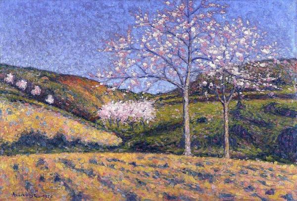 Amendiers En Fleurs by Achille Lauge