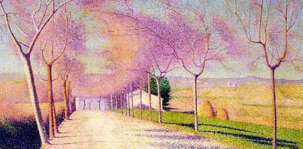 La Route Au Lieu-dit L'hort, Montpellier by Achille Lauge
