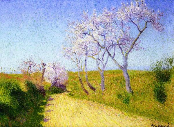 La Route De Limoux à Alete-les-bains by Achille Lauge