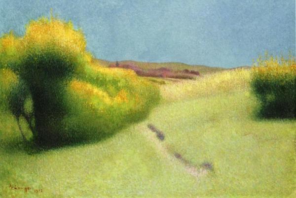 Summer Landscape by Achille Lauge