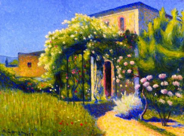 The Studio At Alet-les-bains by Achille Lauge