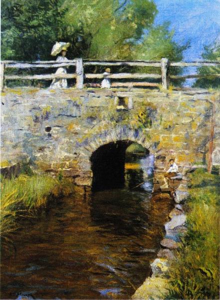 On The Bridge by Addison Thomas Millar