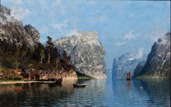 Sognefjord by Adelsteen Normann