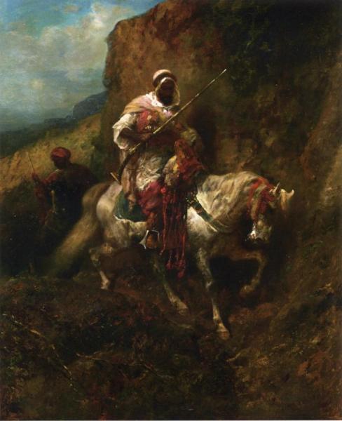 The Warrior by Adolf Christian Schreyer