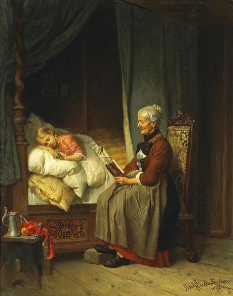 Adolf Eberle Grandmother's Bedtime Story