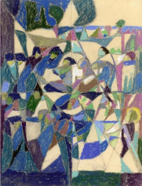 Untitled by Adolf Hölzel