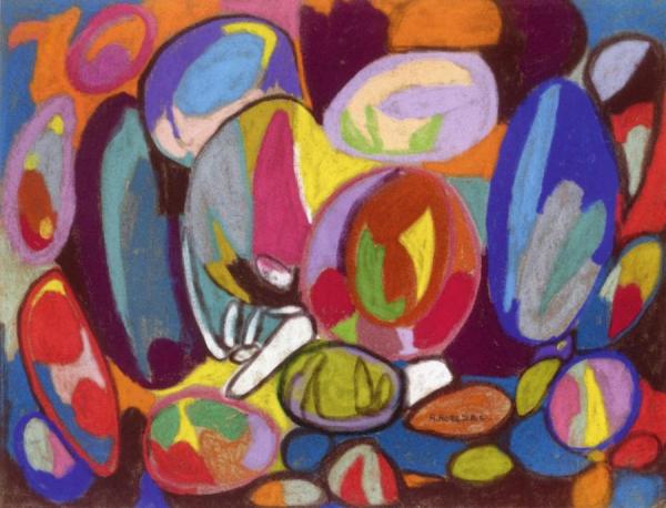 Untitled by Adolf Hölzel