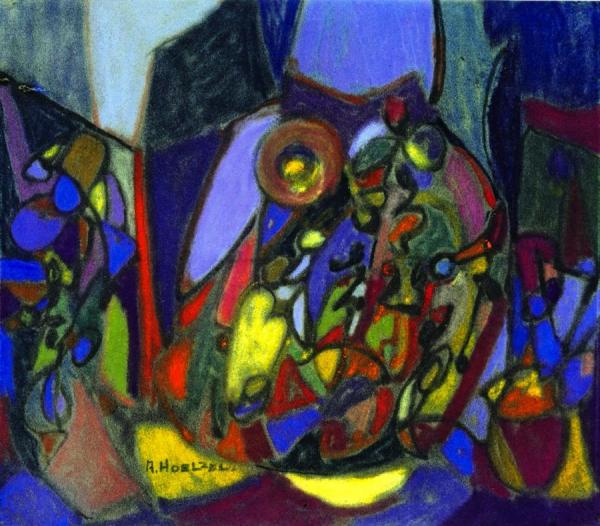 Worship by Adolf Hölzel