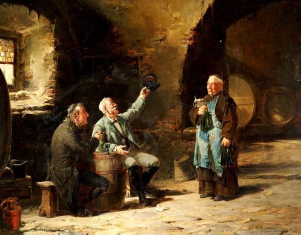 The Welcome Arrival by Adolf Humborg