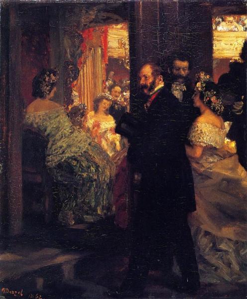 At The Opera by Adolph Von Menzel