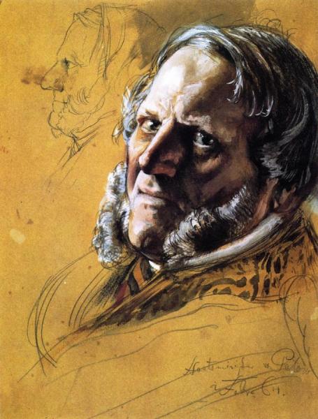 Baron Von Patow, Minister Of State by Adolph Von Menzel