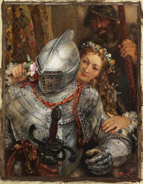 Blind Man's Buff by Adolph Von Menzel