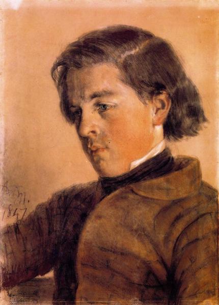 Carl Johann Arnold by Adolph Von Menzel