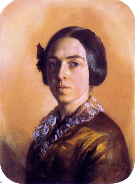 Caroline Arnold by Adolph Von Menzel